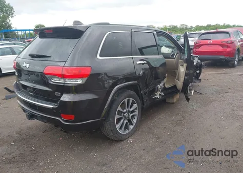 2017 Jeep Grand Cherokee Overland 4X4 z USA, uszkodzony, nr VIN 1C4RJFCG7HC800403